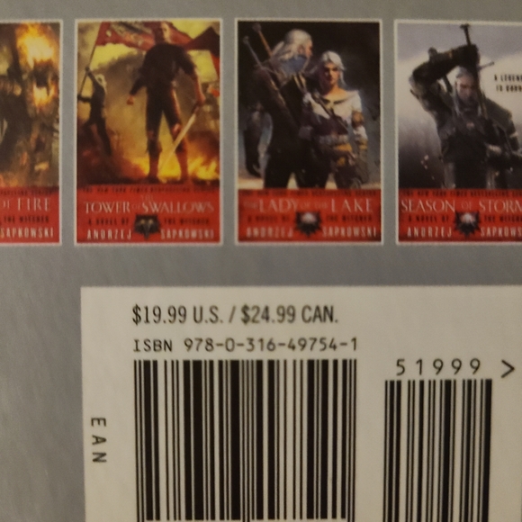 The Witcher Hardcover Book - Picture 3 of 3